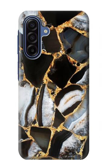 S3419 Gold Marble Graphic Print Case For Samsung Galaxy A17, A18