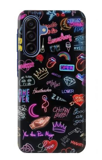 S3433 Vintage Neon Graphic Case For Samsung Galaxy A17