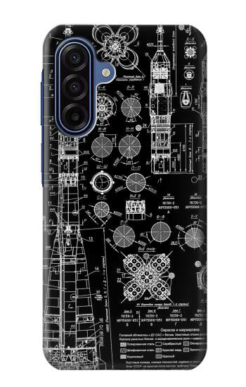 S3436 Apollo Blue Print Case For Samsung Galaxy A17