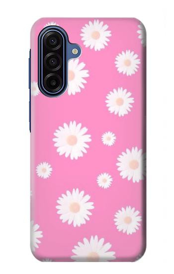 S3500 Pink Floral Pattern Case For Samsung Galaxy A17, A18