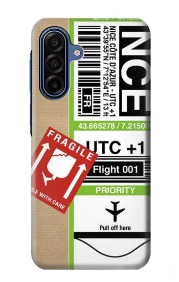 S3543 Luggage Tag Art Case For Samsung Galaxy A17, A18