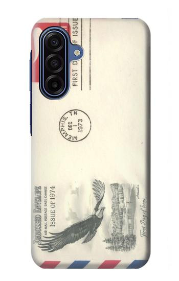 S3551 Vintage Airmail Envelope Art Case For Samsung Galaxy A17