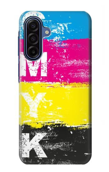 S3930 Cyan Magenta Yellow Key Case For Samsung Galaxy A17, A18