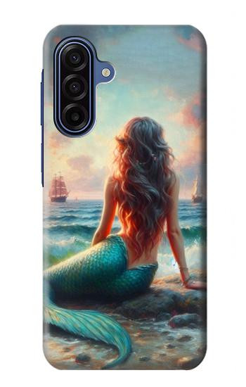 S4006 Oil Painting Mermaid Case For Samsung Galaxy A17, A18