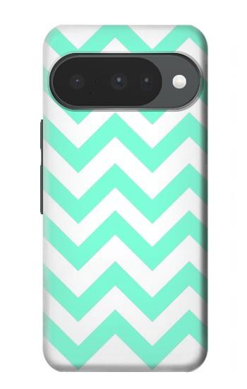 S1723 Mint Chevron Zigzag Case For Google Pixel 10, 10 Pro