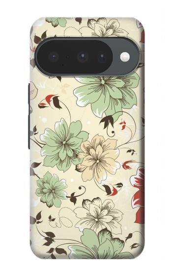 S2179 Flower Floral Vintage Art Pattern Case For Google Pixel 10, 10 Pro