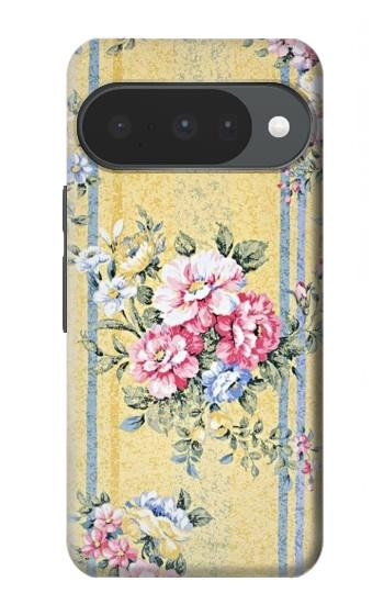 S2229 Vintage Flowers Case For Google Pixel 10, 10 Pro