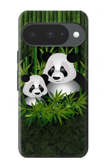 S2441 Panda Family Bamboo Forest Case For Google Pixel 10, 10 Pro