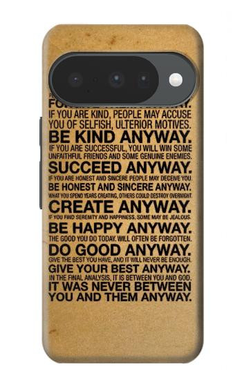 S2513 Mother Teresa Anyway Quotes Case For Google Pixel 10, 10 Pro