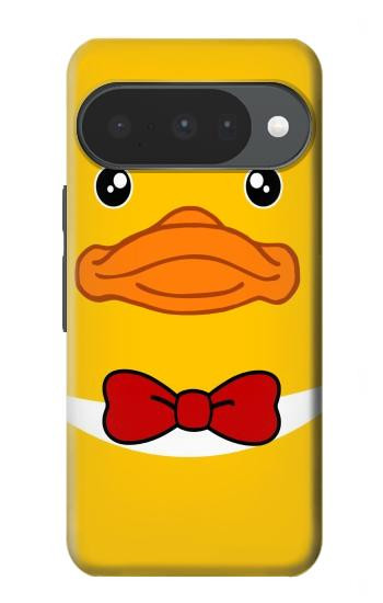 S2760 Yellow Duck Tuxedo Cartoon Case For Google Pixel 10, 10 Pro