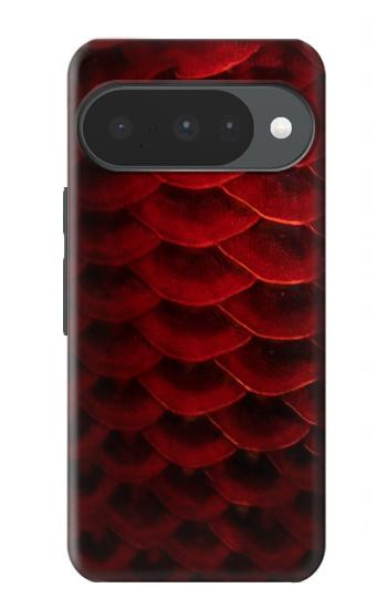 S2879 Red Arowana Fish Scale Case For Google Pixel 10, 10 Pro