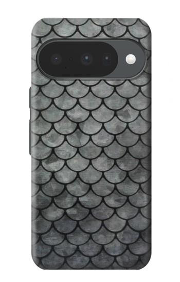 S2950 Silver Fish Scale Case For Google Pixel 10, 10 Pro