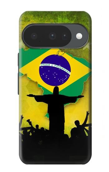 S2981 Brazil Football Soccer Case For Google Pixel 10, 10 Pro