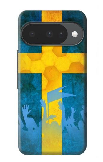 S2990 Sweden Football Soccer Case For Google Pixel 10, 10 Pro