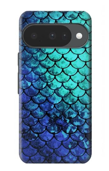 S3047 Green Mermaid Fish Scale Case For Google Pixel 10, 10 Pro