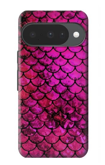 S3051 Pink Mermaid Fish Scale Case For Google Pixel 10, 10 Pro