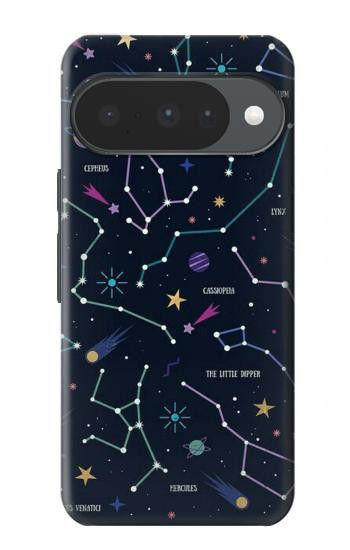 S3220 Star Map Zodiac Constellations Case For Google Pixel 10, 10 Pro