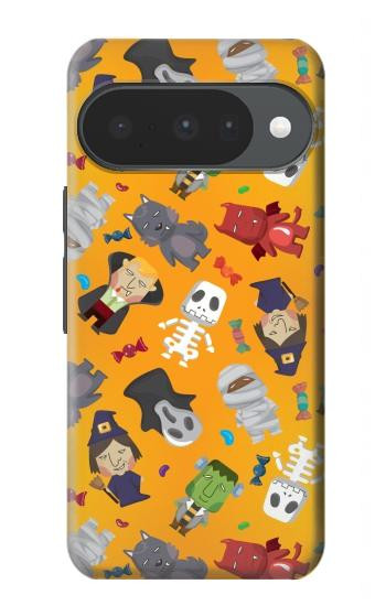 S3275 Cute Halloween Cartoon Pattern Case For Google Pixel 10, 10 Pro