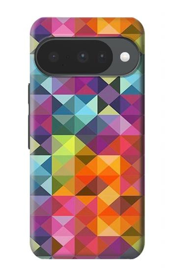 S3477 Abstract Diamond Pattern Case For Google Pixel 10, 10 Pro