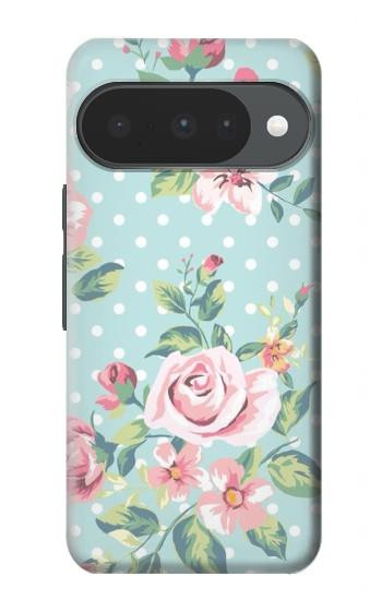S3494 Vintage Rose Polka Dot Case For Google Pixel 10, 10 Pro