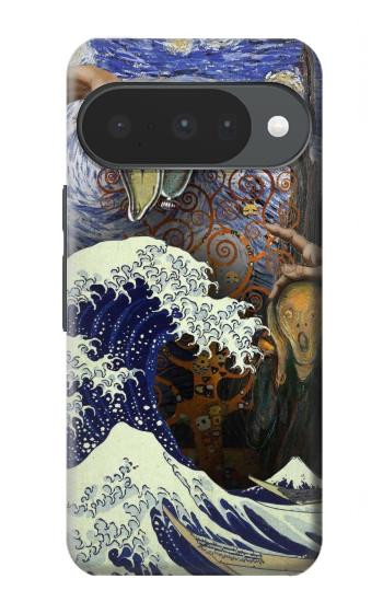 S3851 World of Art Van Gogh Hokusai Da Vinci Case For Google Pixel 10, 10 Pro