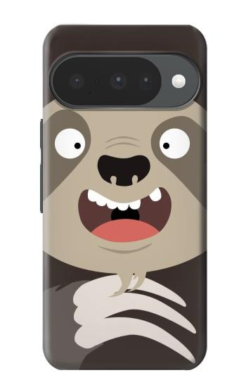 S3855 Sloth Face Cartoon Case For Google Pixel 10, 10 Pro