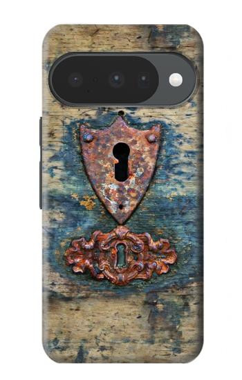 S3955 Vintage Keyhole Weather Door Case For Google Pixel 10, 10 Pro