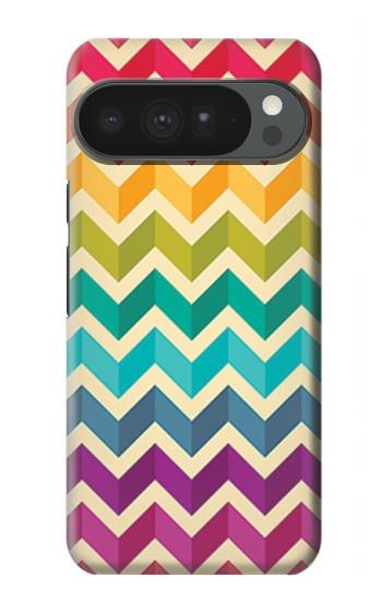 S2362 Rainbow Colorful Shavron Zig Zag Pattern Case For Google Pixel 10 Pro XL