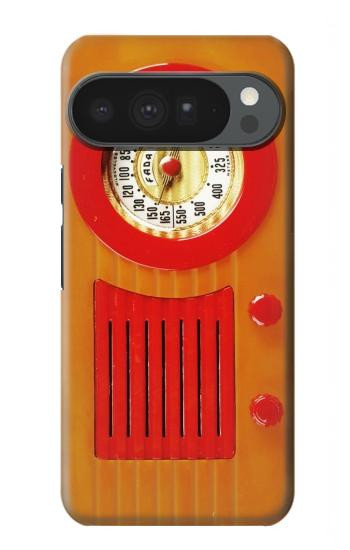 S2780 Vintage Orange Bakelite Radio Case For Google Pixel 10 Pro XL