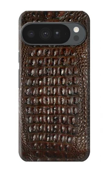 S2850 Brown Skin Alligator Graphic Printed Case For Google Pixel 10 Pro XL