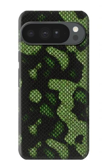 S2877 Green Snake Skin Graphic Printed Case For Google Pixel 10 Pro XL