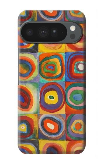 S3409 Squares Concentric Circles Case For Google Pixel 10 Pro XL