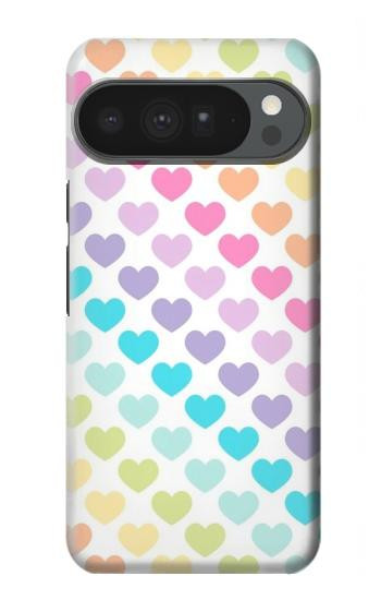 S3499 Colorful Heart Pattern Case For Google Pixel 10 Pro XL