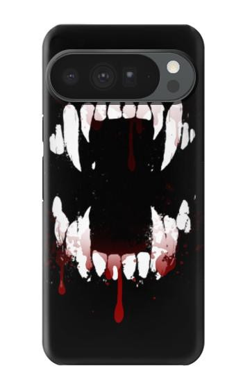 S3527 Vampire Teeth Bloodstain Case For Google Pixel 10 Pro XL