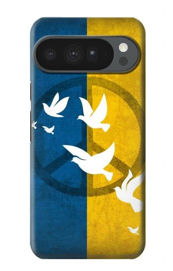 S3857 Peace Dove Ukraine Flag Case For Google Pixel 10 Pro XL