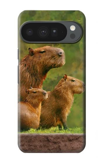 S3917 Capybara Family Giant Guinea Pig Case For Google Pixel 10 Pro XL
