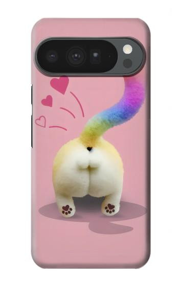 S3923 Cat Bottom Rainbow Tail Case For Google Pixel 10 Pro XL