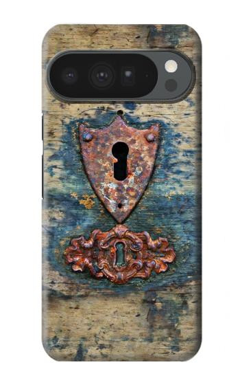 S3955 Vintage Keyhole Weather Door Case For Google Pixel 10 Pro XL