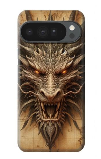S3981 Dragon Head Old Map Case For Google Pixel 10 Pro XL