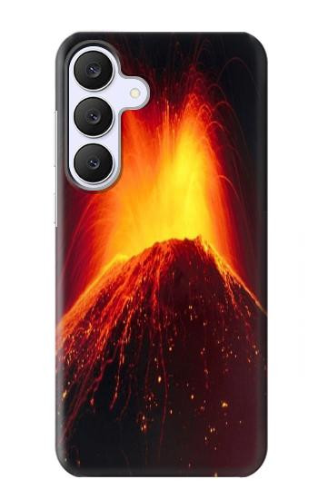 S0745 Volcano Lava Case For Samsung Galaxy S25 FE