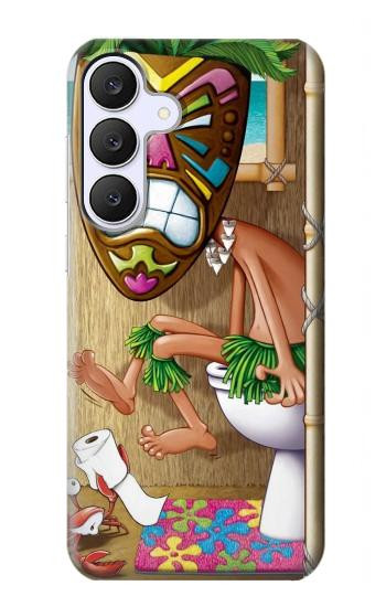 S1702 Tiki Man Toilet Case For Samsung Galaxy S25 FE, S26 FE