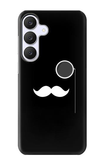 S1946 Sir Mustache Minimalism Case For Samsung Galaxy S25 FE, S26 FE