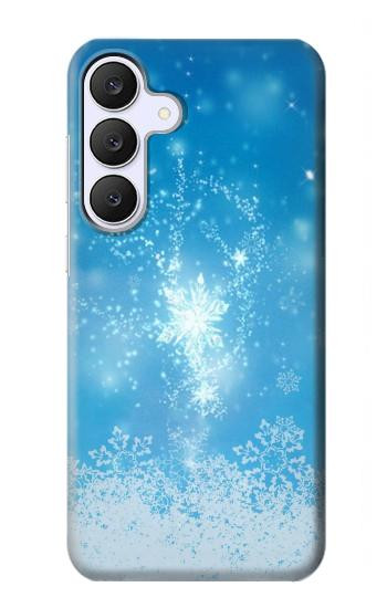 S2923 Frozen Snow Spell Magic Case For Samsung Galaxy S25 FE