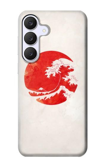 S3237 Waves Japan Flag Case For Samsung Galaxy S25 FE