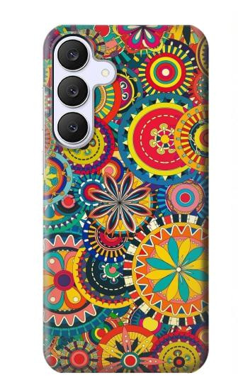 S3272 Colorful Pattern Case For Samsung Galaxy S25 FE