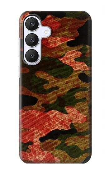 S3393 Camouflage Blood Splatter Case For Samsung Galaxy S25 FE, S26 FE