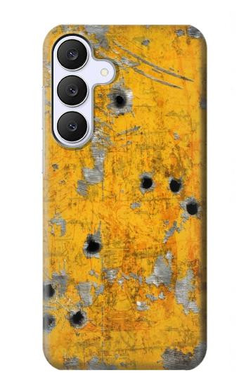S3528 Bullet Rusting Yellow Metal Case For Samsung Galaxy S25 FE