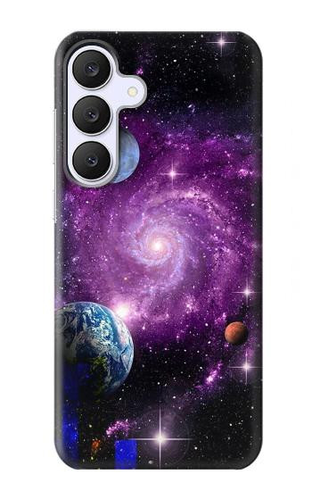 S3689 Galaxy Outer Space Planet Case For Samsung Galaxy S25 FE