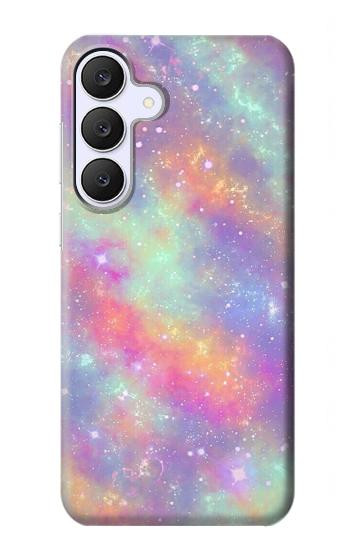 S3706 Pastel Rainbow Galaxy Pink Sky Case For Samsung Galaxy S25 FE, S26 FE