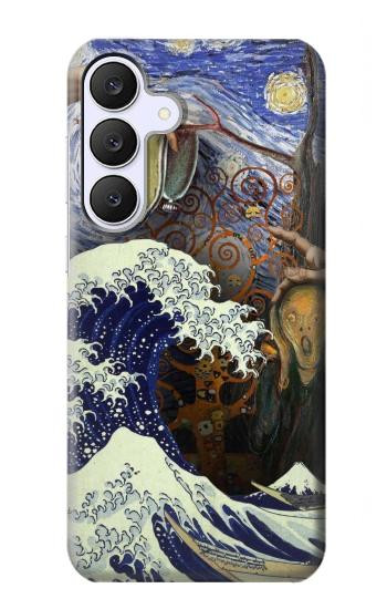 S3851 World of Art Van Gogh Hokusai Da Vinci Case For Samsung Galaxy S25 FE